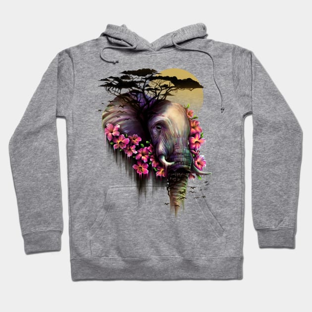 The Wild Bloom Hoodie by opawapo